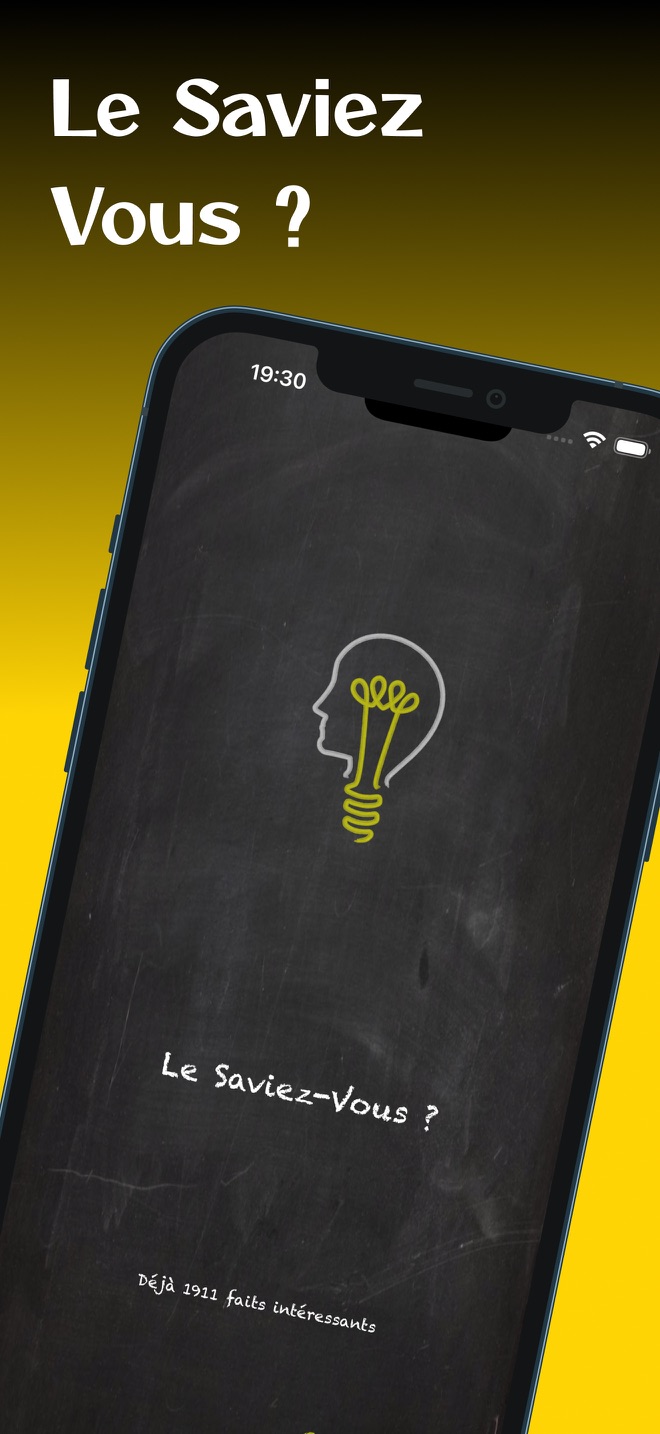 Le Saviez Vous ? Culture G - capture iPhone 1